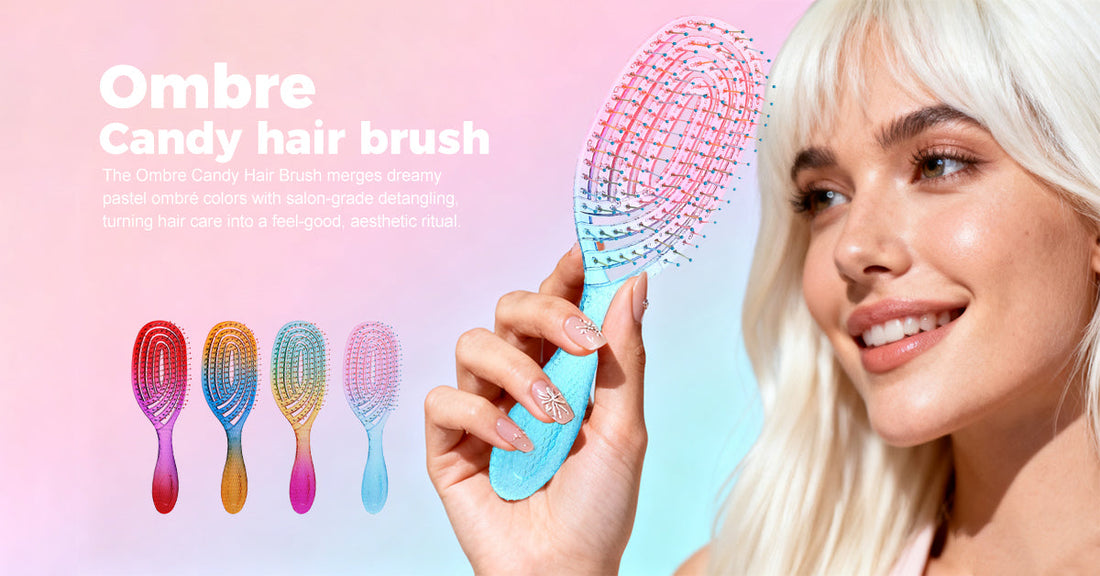 Ombre Candy Hair Brush: The Pastel Styling Trend Everyone’s Talking About in 2025