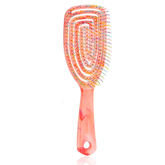 Blushmarks Detangling Wet Hair Brush, Large Rectangular Maze Double Bristles Vented Brush for All Hair Types, Idea Gift