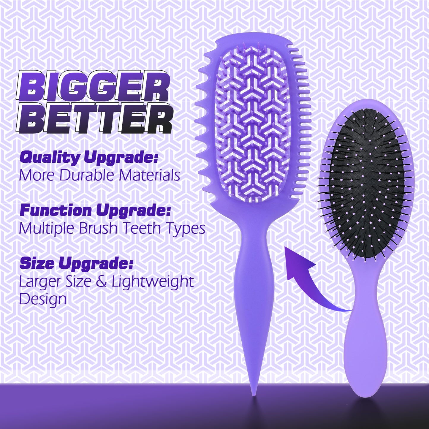 Candy Brush Curlking Hair brush Defining Vented Hair Brush for Effortlessly Detangling & Blow Drying, Professional Airflow Brush for All Hair Types, Shaping & Styling Wet Hair Brush for Women and Girl, Idea Gift