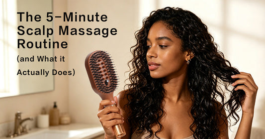 The 5-Minute Scalp Massage Routine (and What it Actually Does)