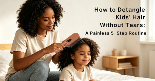 How to Detangle Kids' Hair Without Tears: A Painless 5-Step Routine
