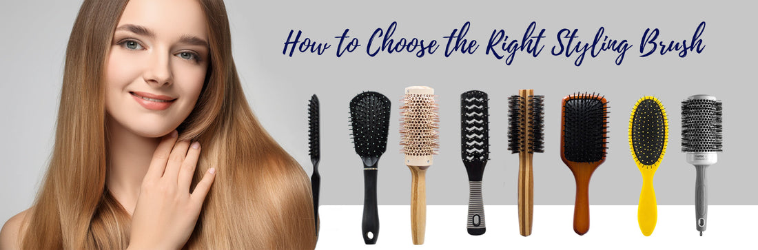 How to Choose the Right Hair Brush for Your Style and Hair Type