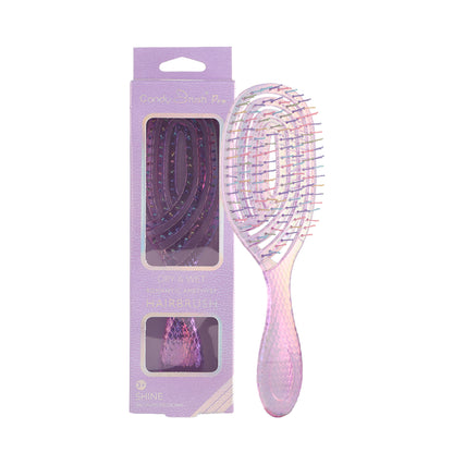 CandyBrush Round Maze Detangling Hair Brush-10 Colors Available
