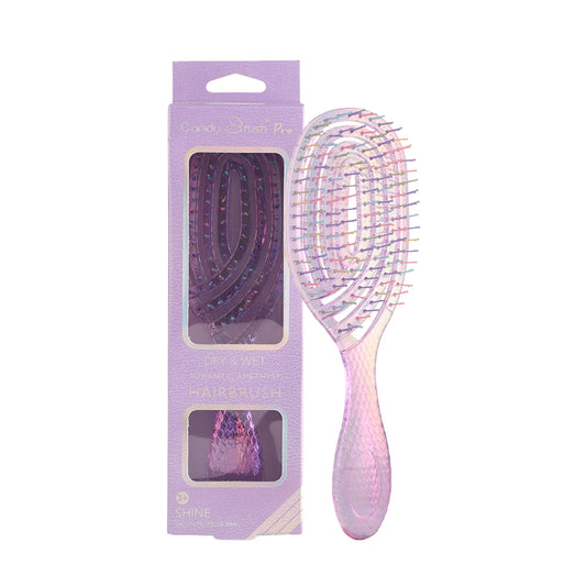 CandyBrush Round Maze Detangling Hair Brush-10 Colors Available