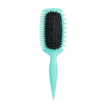 Candy Brush Curl Defining Hair Brush for Effortlessly Detangling & Blow Drying, Nylon & Boar Bristle Paddle Brush