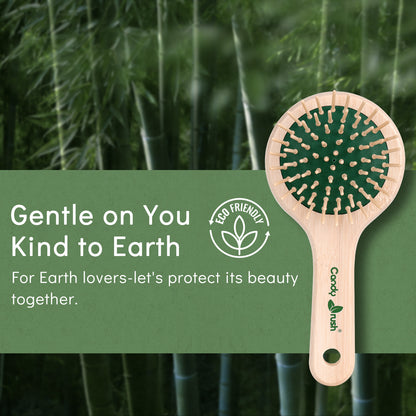 Candy Brush Round Bamboo Pin Hair Brush for Adults | BEB101-3