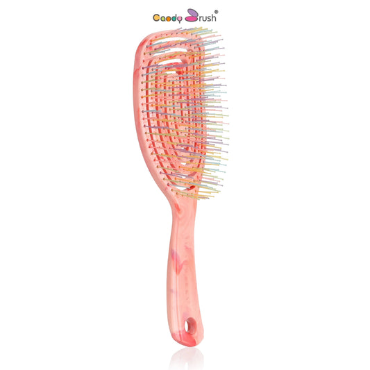 Blushmarks Detangling Wet Hair Brush, Large Rectangular Maze Double Bristles Vented Brush for All Hair Types, Idea Gift