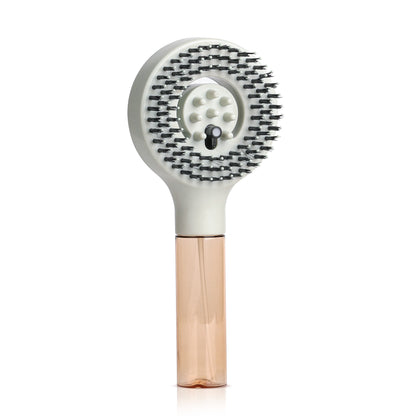 Candy Brush MistBrush FE1004 in Blue with a transparent refillable handle