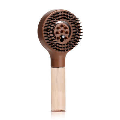 Candy Brush MistBrush FE1004 in Brown with a transparent refillable handle