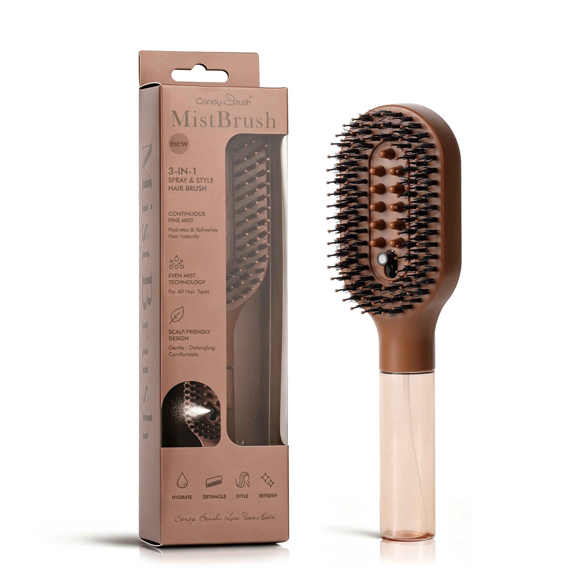 Candy Brush MistBrush retail package Brown