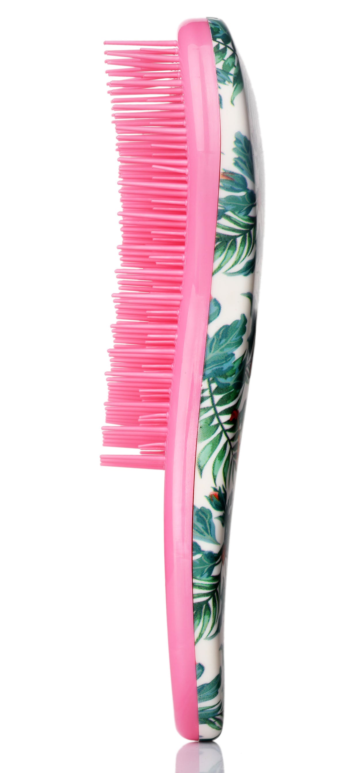 Detangler Hair Brush Wet Brush Mini Detangling Hairbrush for Curly Thick Natural Straight Fine Wet Dry Hair for Kids Toddlers Girls Pain Free Small (Rainforest)
